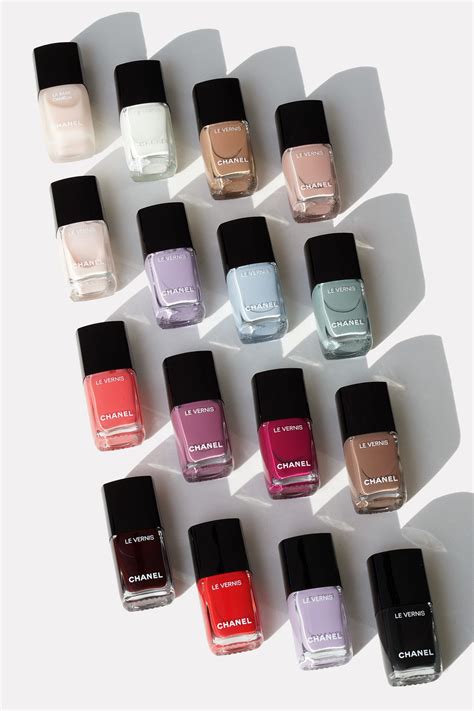 chanel nail polish colours 2024|chanel nails color chart.